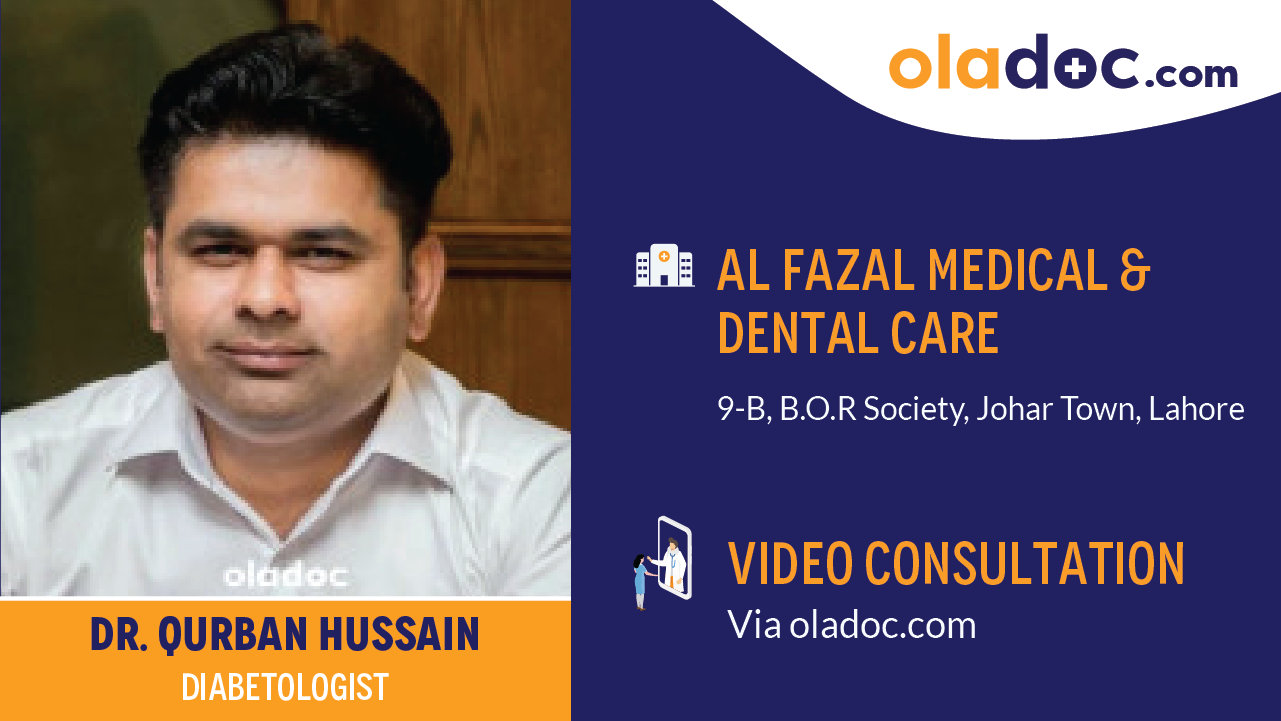 Practice locations of Dr.Qurban Hussain